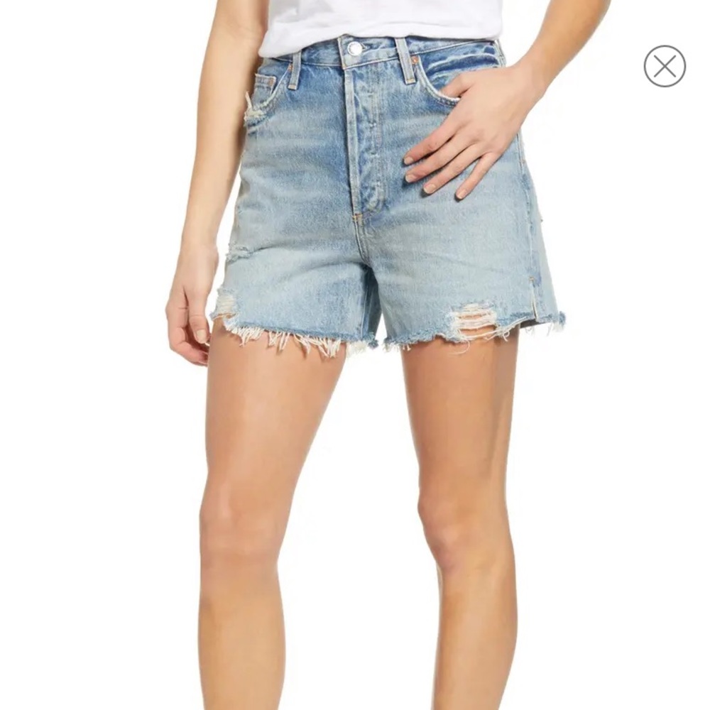 AGOLDE Dee Ultra High Waist Shorts
